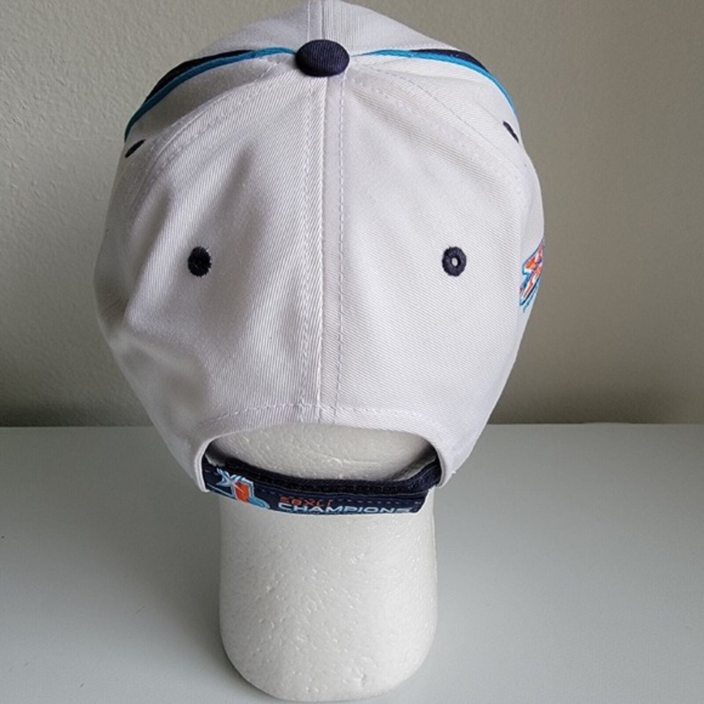 New Indianapolis Colts NFL Super Bowl Champion Reebok Adjustable Cap Hat White - Picture 4 of 10